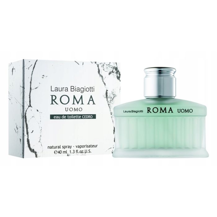 Laura Biagiotti Roma Uomo Cedro woda toaletowa 40ml dla Panów