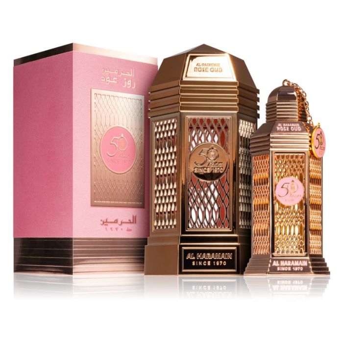 Al Haramain 50 Years Rose Oud woda perfumowana 100ml unisex