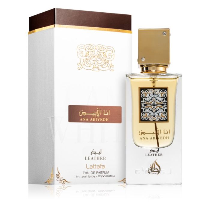 Lattafa Ana Abiyedh Leather woda perfumowana 60ml dla Panów