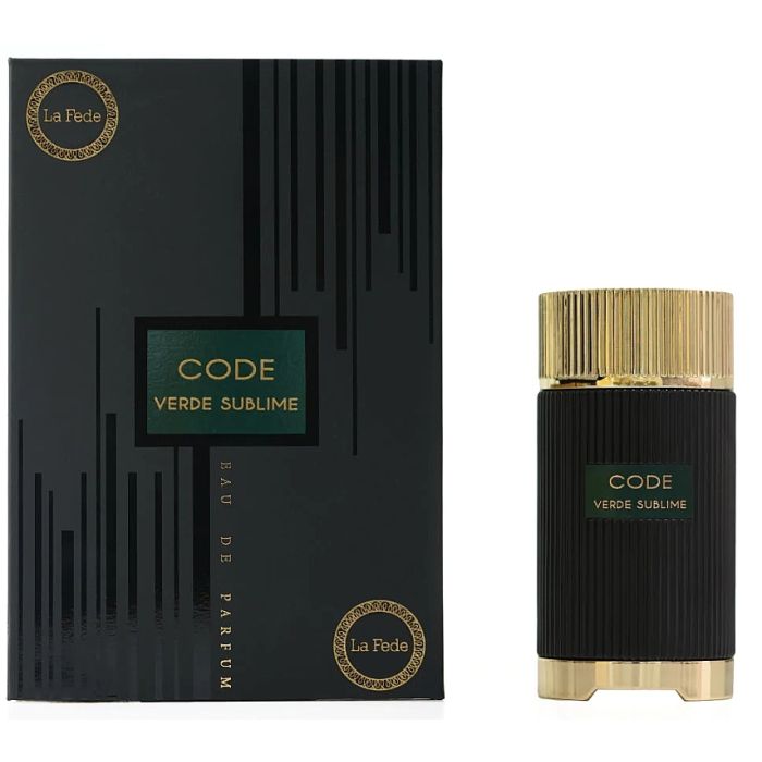 Khadlaj La Fede Code Verde Sublime woda perfumowana 100ml unisex
