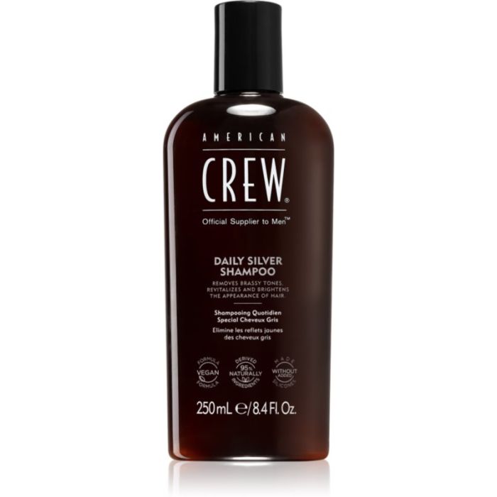 American Crew Daily Silver Shampoo szampon do białych i siwych włosów 250ml