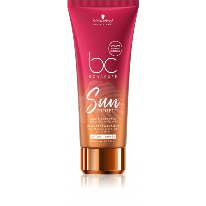 Schwarzkopf Professional BC Bonacure Sun Protect szampon ochronny włosów i ciała 200ml