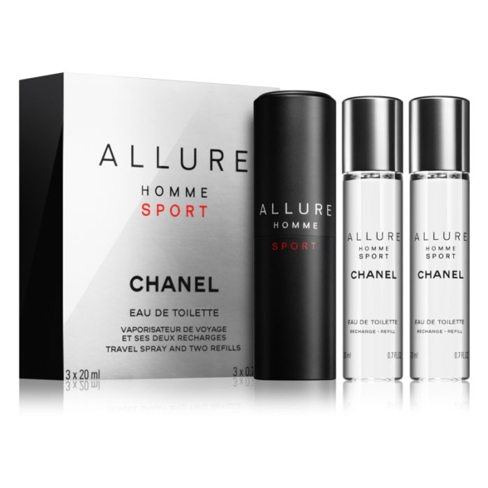 Chanel Allure Homme Sport woda toaletowa 3 x 20ml dla Panów