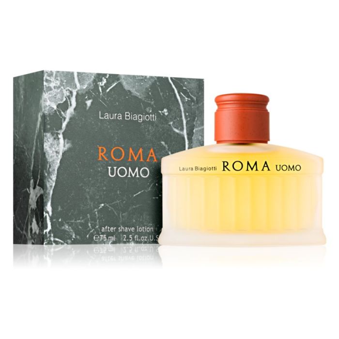 Laura Biagiotti Roma Uomo woda po goleniu 75ml dla Panów