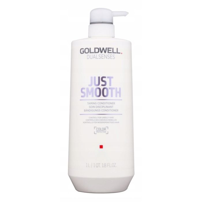 Goldwell Dualsenses Just Smooth odżywka nawilżająca do włosów trudno poddających się stylizacji 1000ml