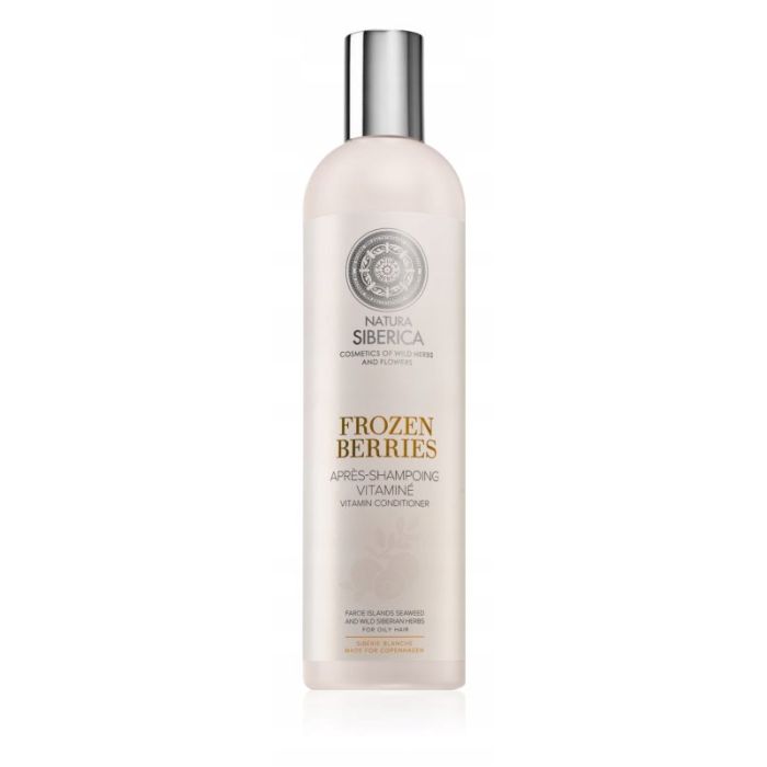 Natura Siberica Siberie Blanche Frozen Berries odżywka witaminowa do włosów przetłuszczających 400ml