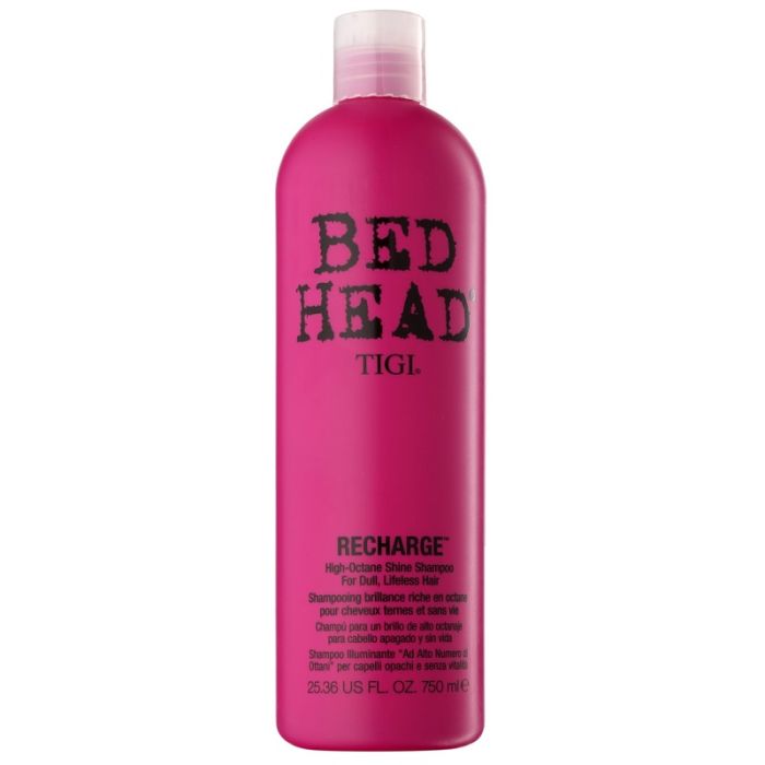 TIGI Bed Head Recharge szampon do nabłyszczenia (High-Octane Shine Shampoo for Dull, Lifeless Hair)  750ml