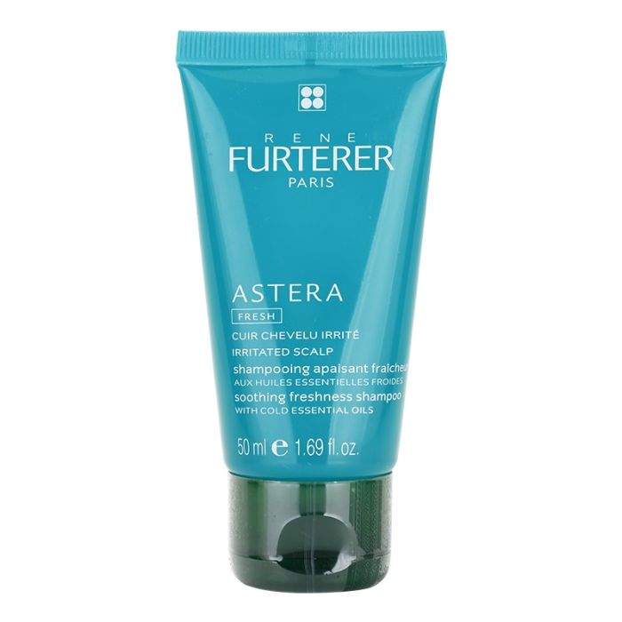 Rene Furterer Astera kojący szampon do podrażnionej skóry głowy (Soothing Freshness Shampoo with Cold Essential Oils, Irritated Scalp)  50ml