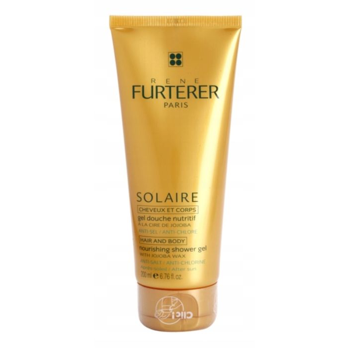 Rene Furterer Solaire szampon odżywczy do włosów osłabionych działaniem chloru, słońca i słonej wody (With Jojoba Wax)  200ml