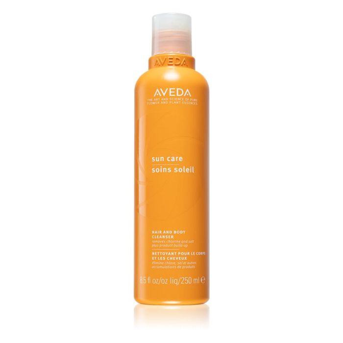 Aveda Sun Care Hair and Body Cleanser szampon i żel pod prysznic 2w1 do włosów osłabionych działaniem chloru, słońca i słonej wody 250ml