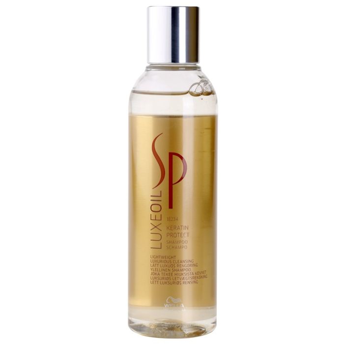 Wella Professionals SP Luxeoil luksusowy szampon do włosów zniszczonych (Keratin Protect Shampoo)  200ml