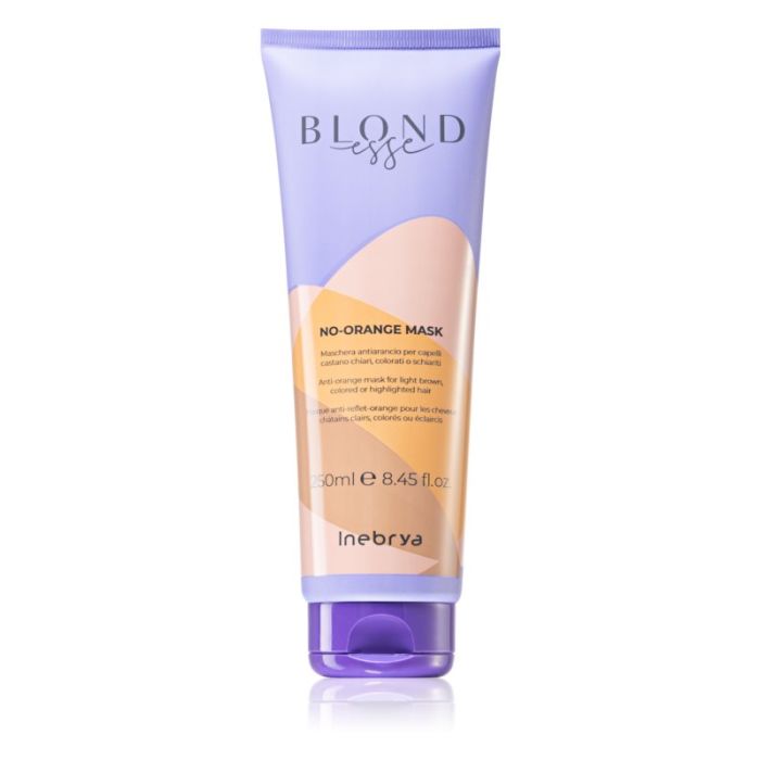Inebrya BLONDesse No-Orange Mask maska do włosów neutralizująca rude odcienie 250ml 