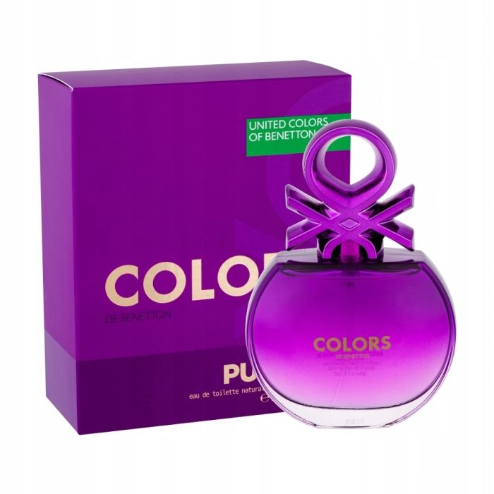 Benetton Colors Woman Purple Woda toaletowa 80ml dla Pań