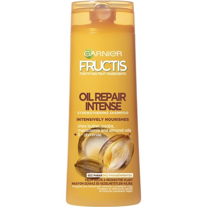 Garnier Fructis Oil Repair Intense szampon wzmacniający do bardzo suchych włosów (Intensively Nourishes)  250ml