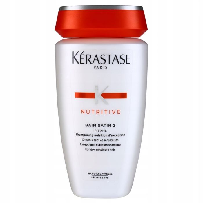 Kerastase Nutritive szampon do włosów suchych Bain Satin 2 (Exceptional Nutrition Shampoo for Dry, Sensitised Hair)  250ml