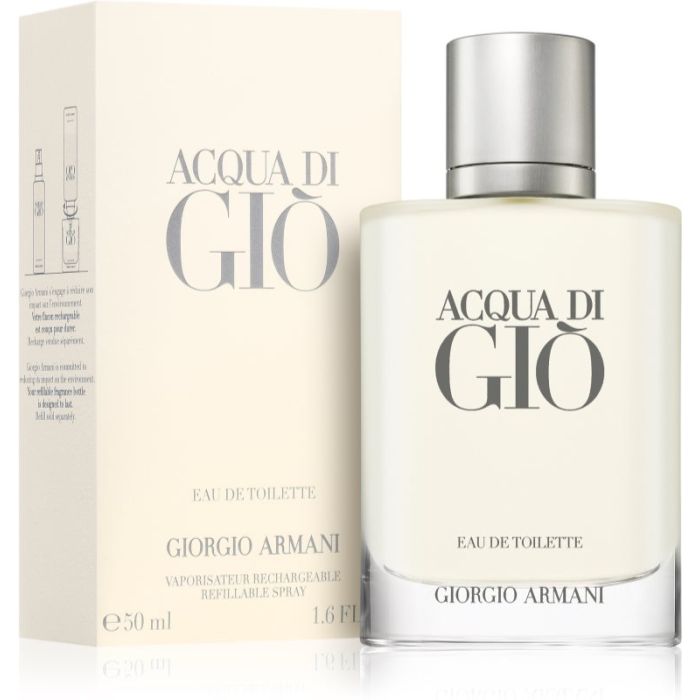 Giorgio Armani Acqua Di Gio Woda toaletowa napełnialny 50ml dla Panów