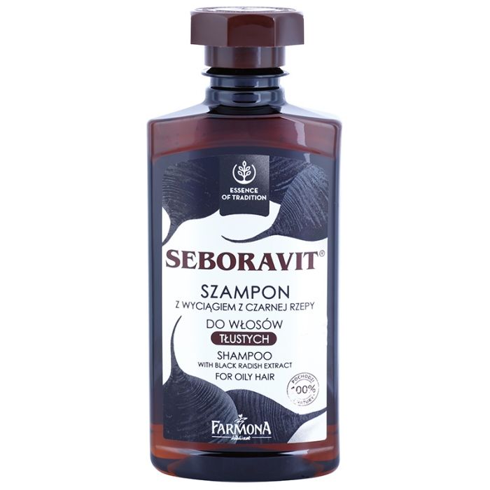 Farmona Seboravit szampon do przetłuszczających się włosów i skóry głowy (Black Radish Extract)  330ml