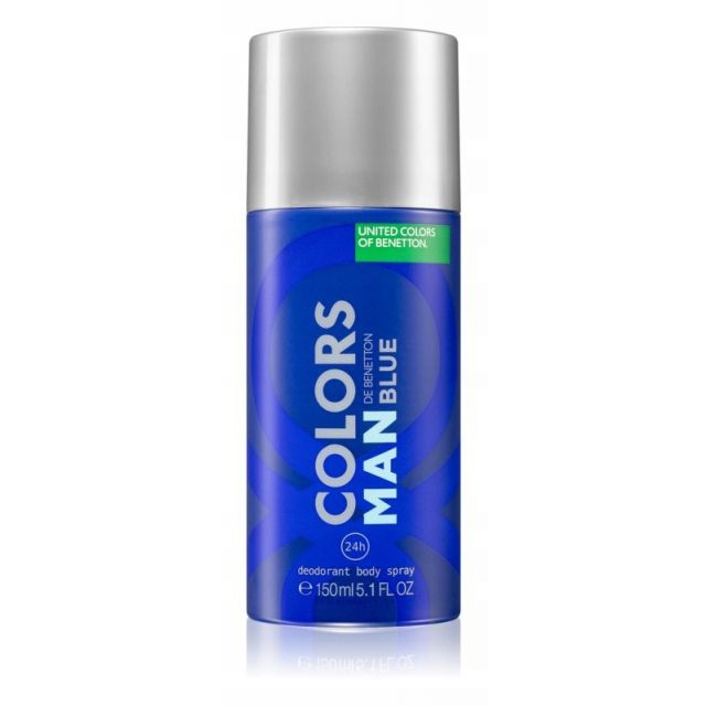 Benetton Colors de Benetton Man Blue dezodorant spray 150ml dla Panów
