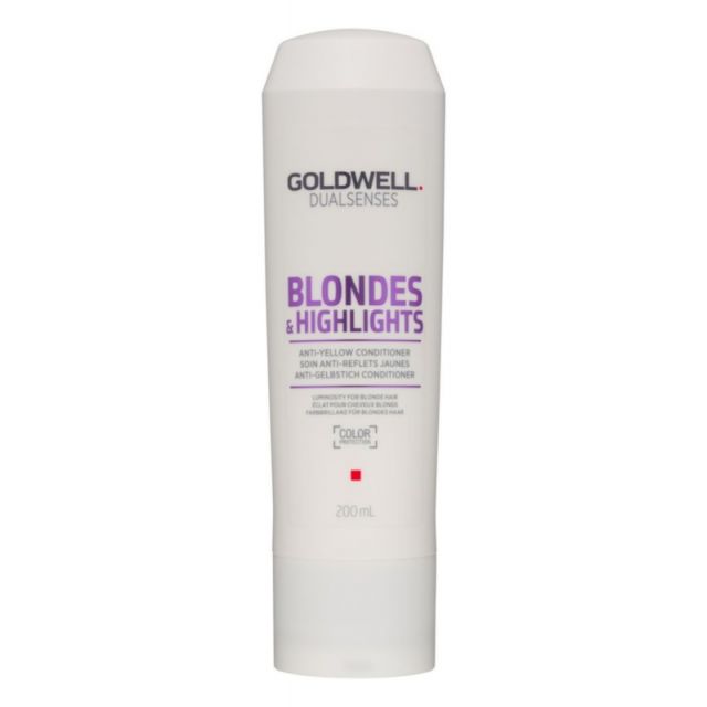 Goldwell Dualsenses Blondes & Highlights odżywka do blond włosów neutralizujący żółtawe odcienie 200ml
