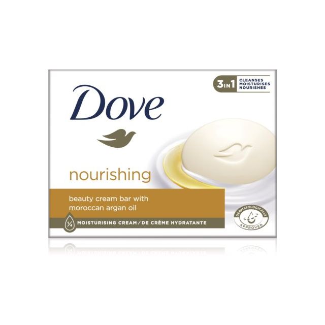 Dove Cream Oil mydło w kostce z olejkiem arganowym 90g