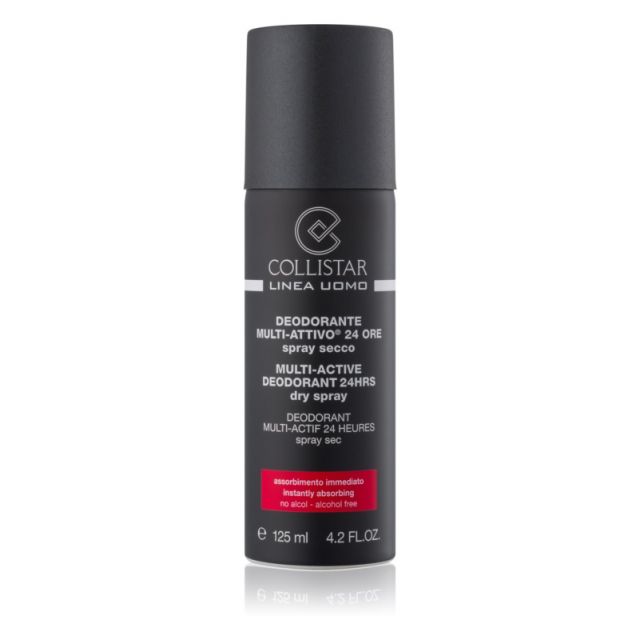 Collistar Men Multi-Active dezodorant w sprayu 125ml dla panów