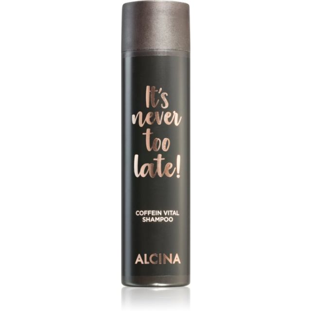 Alcina It's never too late! szampon z kofeiną do wzmocnienia włosów 250ml