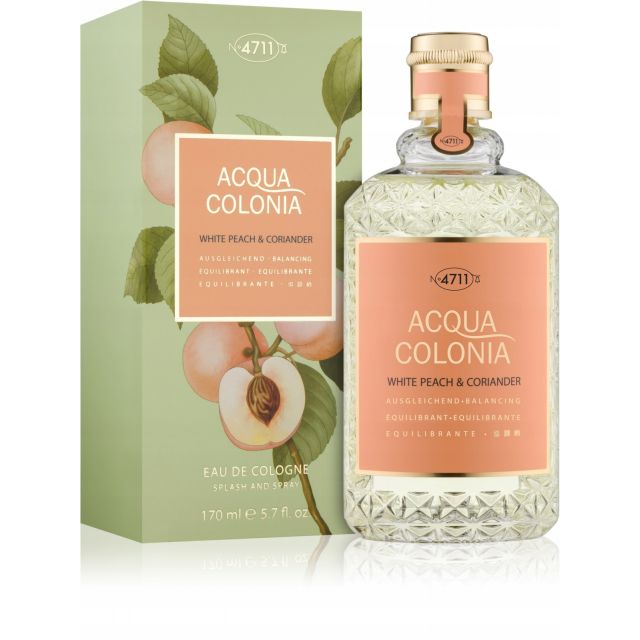 4711 Acqua Colonia White Peach & Coriander woda kolońska 170ml unisex