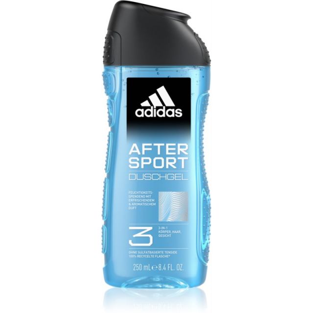 Adidas 3 After Sport żel pod prysznic 250ml dla mężczyzn