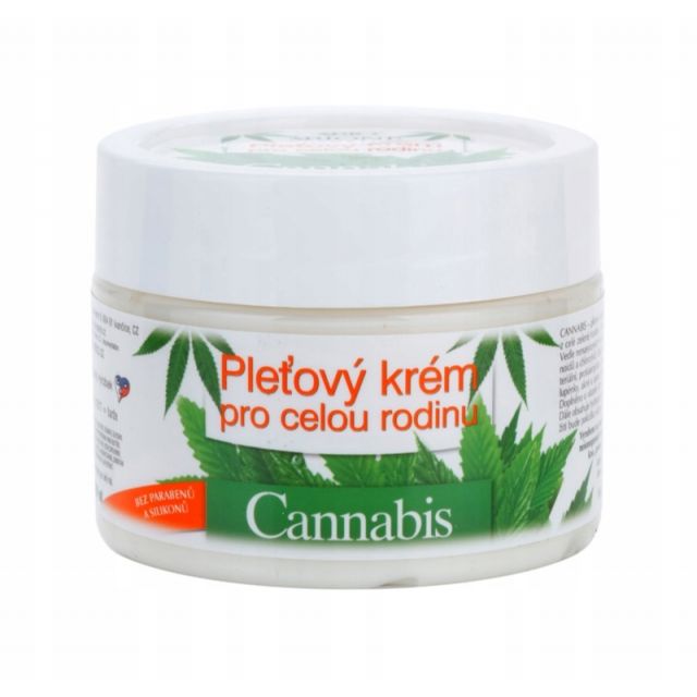 Bione Cosmetics Cannabis krem do twarzy dla całej rodziny 260 ml