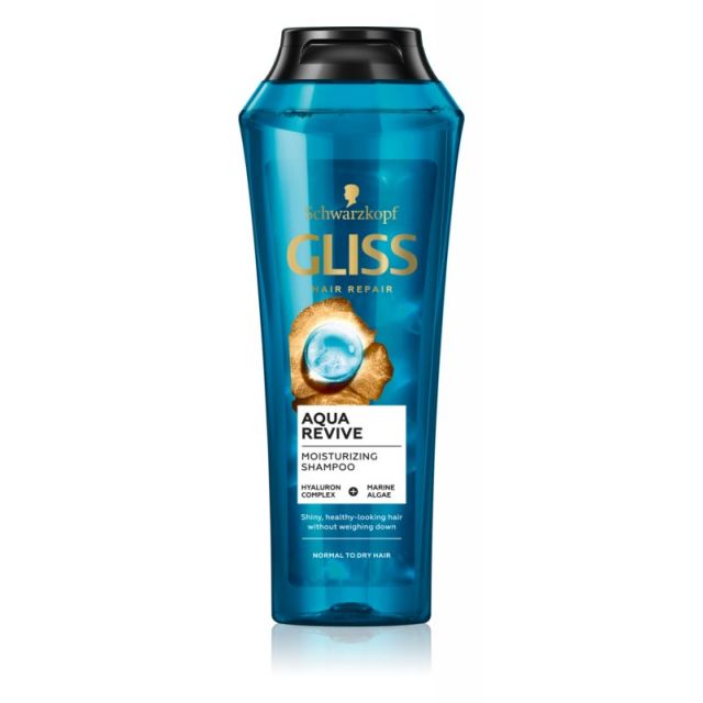 Schwarzkopf Gliss Aqua Revive szampon do włosów normalnych i suchych 250ml 