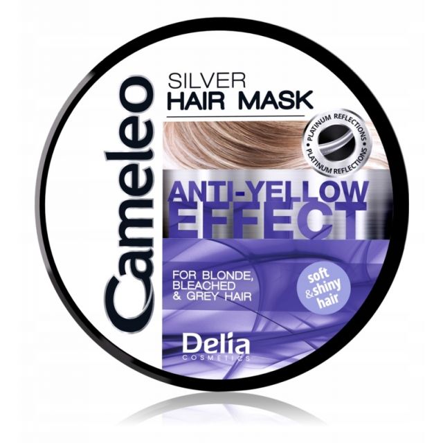 Delia Cosmetics Cameleo Silver maska do włosów neutralizująca żółtawe odcienie 200ml