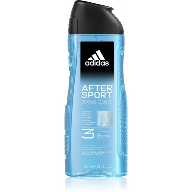 Adidas 3 After Sport żel pod prysznic 400ml dla mężczyzn